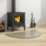 Kaminaklaasi plaat L&auml;bipaistev 800 x 500 mm Klaas