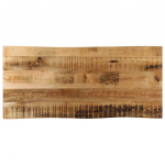 Lauaplaat naturaalse servaga 100x40x2,5 cm t&ouml;&ouml;tlemata mangopuit