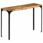 KONSOOLLAUD, PRUUN, 110 X 35 X 76 CM, MANGOPUIT JA RAUD