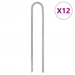 U-KUJULISED TELGIVAIAD 12 TK, 30 CM &Oslash;7 MM, TSINGITUD TERAS