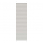 Plisseeritud ruloo helehall 60x200 cm kanga laius 59,4 cm