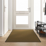 Uksematt muu pruun ja must 120 x 250 cm pol&uuml;amiid ja pvc