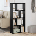 Raamaturiiul Must tamm 60 x 20 x 102,5 cm Tehispuit