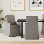S&ouml;&ouml;gitoa Toolid 2 tk Pruunikashall 57 x 67 x 98 cm kangas