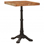 Bistroolaud pruun 50 x 50 x 76 cm tugev taastatud puit