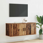 Seinale kinnitatav TV kapp Vana puit 100 x 34,5 x 40 cm