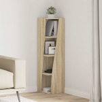 Nurgakapp sonoma tamm 27,5x27x102cm tehispuit