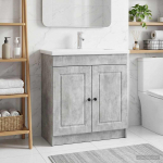 Vannitoa all oleva kraani kapp Betoonhall 78,5 x 37,5 x 81 cm
