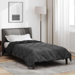 Suvised teki must ja anthracite 220 x 155 cm mikrokiud
