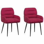 S&ouml;&ouml;gitoa Toolid 2 pcs Samet Veinpunane 59 x 59,5 x 90 cm