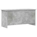 Hoiukarp ladustamisega Betoonhall 100 x 40 x 50 cm Tehispuit
