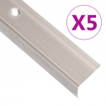 L-KUJULINE TREPILIIST 5 TK, ALUMIINIUM, 90 CM, &Scaron;AMPANJA