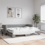DIIVANVOODI V&Auml;LJAT&Otilde;MMATAVA OSAGA, HELEHALL, 80X200 CM, KANGAS