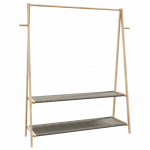 RIIULITEGA RIIDENAGI, 132X45,5X150,5 CM, BAMBUS