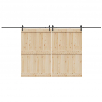 Liugukse tarvikute komplekt 427 cm terasest, must