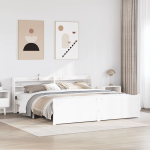 VOODIRAAM PEATSIGA ILMA MADRATSITA VALGE 200X200 CM