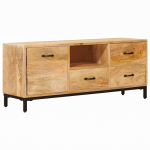 Teleka alused sahtliga Pruun 110 x 30 x 46 cm Tugev mango puu