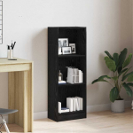 Raamaturiiul must tamm 40 x 24 x 109 cm t&ouml;&ouml;deldud puit