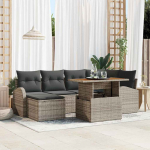 Aia diivanikomplekt hoiulaekaga 7 tk hall pol&uuml;rooster