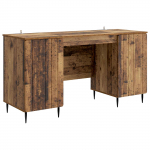 Laud riiuliga uksega Vana puit 142,5 x 50 x 75 cm Tehispuit