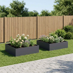 Aia istutuskast 2 tk antratsiit 80 x 80 x 30 cm