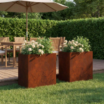 Aia istutuskast 2 tk rooste 50 x 30 x 49 cm