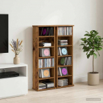 CD kapp 2 tk Vana puit 60 x 17 x 92 cm Tehispuit