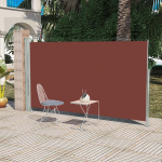 Lahtit&otilde;mmatav terrassi k&uuml;lgsein, 160 x 300 cm, pruun
