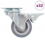 32 tk p&ouml;&ouml;rlevad rattad 50 mm