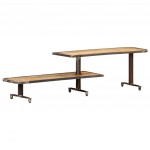 Telerikapp, 160 x 30 x 40 cm, mangopuit