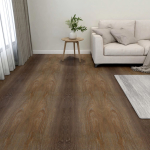 Iseliimuvad p&otilde;randaplaadid, 55 tk, pvc, 5,11 m&sup2;, pruun