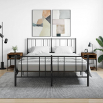 &Ouml;&ouml;kapid 2 tk, suitsutatud tamm, 40 x 41 x 50 cm, tehispuit