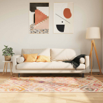 Vaip, pestav, mitmev&auml;rviline, 120 x 180 cm, libisemisvastane
