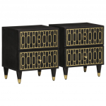 &Ouml;&ouml;kapid 2 tk, 40 x 33 x 46 cm, mangopuit