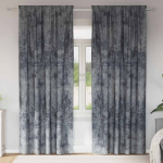 Satiinist kardinad 2 tk h&otilde;behall 245 x 140 cm samet