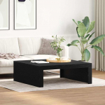Kohvilaud must tamm 100 x 100 x 35 cm tehispuit