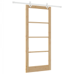Liuguks riistvara komplekt 93x211 cm solidne m&auml;nnipuit