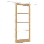 Liuguks koos riistvarakomplektiga 93x211 cm tugev puu m&auml;nnipuit