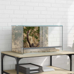 Terrarium ladustamisega l&auml;bipaistev 50 x 30 x 30 cm klaas