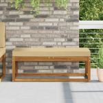 Aia istmepadi Beež 115 x 40 x 8 cm 100% Pol&uuml;ester