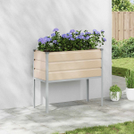 Taimekast ebarealne 100 x 45 x 90 cm tsinkteras