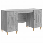 Laud riiuliga uksega Hall Sonoma 142,5 x 50 x 75 cm Tehispuit