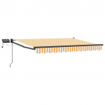 K&auml;sitsi juhitav varikatus koos LED-idega 3 x 2,5 m