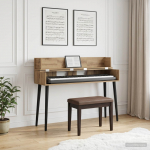 Stuudio laud Artisan tamm 130 x 40 x 19,5 cm Tehispuit