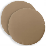 Diivanipadi 2 tk HEERLEN Pruunikashall &Oslash; 30 cm Pol&uuml;ester