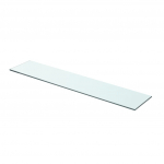 Klaasist riiuliplaat 70 x 15 cm l&auml;bipaistev