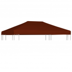 Varjualuse katus 310 g/m&sup2; 3 x 4 m, terrakota