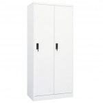 Garderoob, valge, 80 x 50 x 180 cm, teras