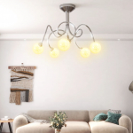 Laelamp &uuml;mmarguste lambivarjudega 5 g9 LED-pirnile