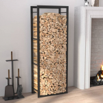 K&uuml;ttepuude rest, mattmust, 50x28x132 cm, teras